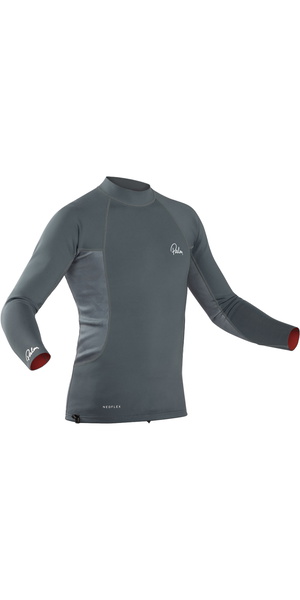 2026 Palm Mens NeoFlex Neoprene Long Sleeve Top 12795 - Jet Grey